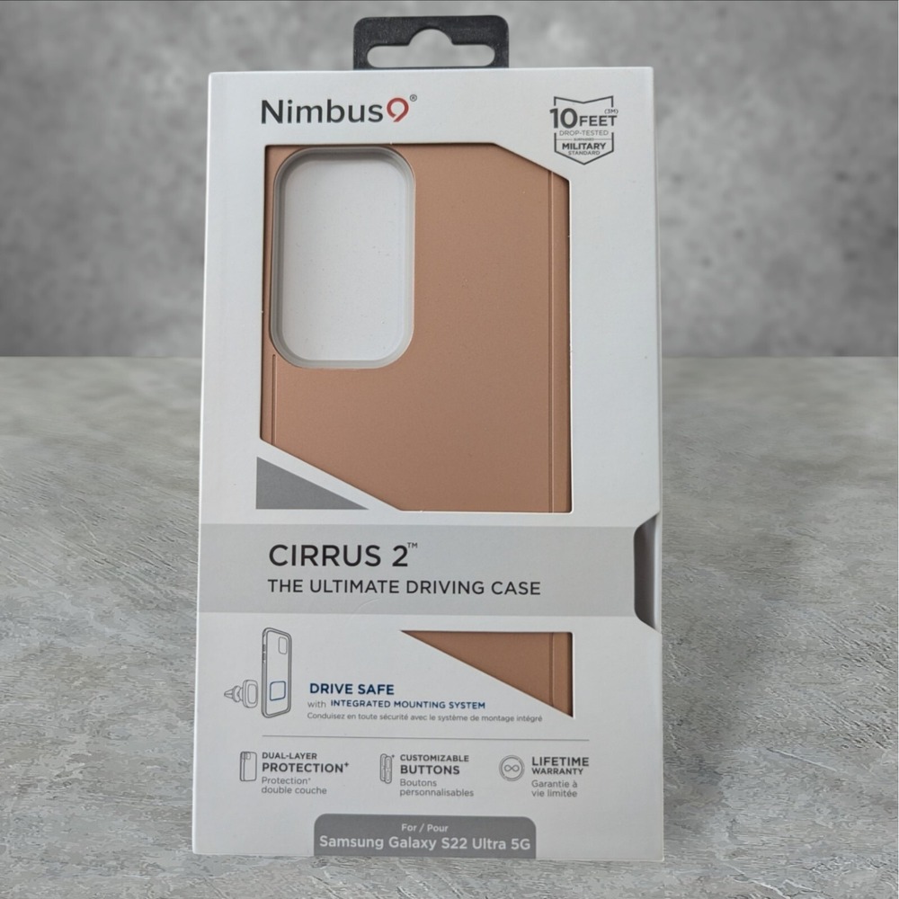 Nimbus9 Cirrus 2 Case for Samsung Galaxy S22 Ultra 5G Rose See Description W7